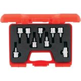 İzeltaş Izeltaş 1113 00 6009 1/2'' Lokmalı Star (Torx®) Uç Takımı 9 Parça