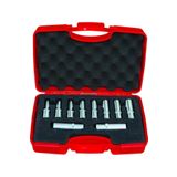 İzeltaş İzeltaş 1/2" 10 Parça Altı Köşe Derin Lokma Anahtar Takımı 1108006010