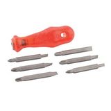 İzeltaş İzeltaş Değişken Bits Uçlu Tornavida Seti 7 Parça 4815 00 6107 Kırmızı