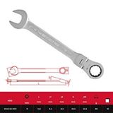 İzeltaş İzeltaş Mafsallı Cırcır Anahtar 11 Mm Renksiz