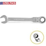 İzeltaş IZELTAS Mafsallı Cırcır Kombine Anahtar 9 mm