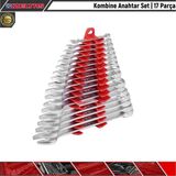 İzeltaş Kombine Anahtar Set | 17 Parça