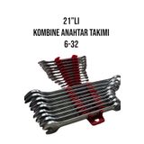 İzeltaş Kombine Anahtar Takımı 6-32