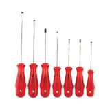 Izeltaş Kraft Tornavida Seti 7 Parça (DÜZ:3×80-4×80-4×100-5×125-6×150 *YILDIZ:4.5×80–6×100) - Standart - Çok Renkli