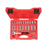 İzeltaş Lokma Anahtar Bits Set 45 Parça 1/4" Altı Köşe - Siyah