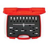 İzeltaş Lokmali Allen Star Torx Uç Takim 17 Li red