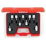 İzeltaş Lokmali Torx Uç Takimi 9 Parça (60 Mm) red