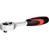 İzeltaş Mandallı Cırcır Kolu 24 Diş 140 mm 1/4" - Siyah