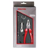 İzeltaş Pense 160 mm ve Kontrol Kalemi 2 Parça Set - Siyah