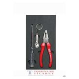 İzeltaş Pense ve Kontrol Kalemi Seti 160 MM Pense 190 MM Tornavida Hediye Anahtarlık, TYCMAL7C3N170015482332986