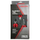 İzeltaş Pense Yankeski Karga Burun 160 mm 3 Parça Set - Gri