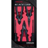 İzeltaş Pofesyonel Black Line Pense Set (5 Parça)