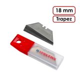 İzeltaş Pro 18 mm 10'lu Güvenlikli Trapez Yedek Maket Bıçağı