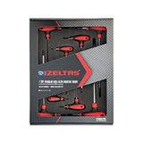 İzeltaş T Tipi Yuvarlak Başli Allen 8 Li Takim red