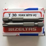 İzeltaş T30 Tork Bits Uç 50 Mm Buldex Vida Sıkma Ucu 2 Adet
