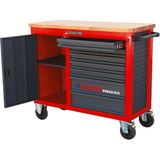 İzeltaş Takım Dolabı Ahşap Üst Tablalı Workbench (7 Çekmeceli)