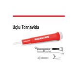 İzeltaş Tornavida (Klemens) Düz Uçlu 3x100Mm