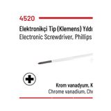 İzeltaş Tornavida (Klemens) Yıldız Uçlu 4x80Mm