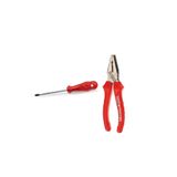 İzeltaş Yıldız Tornavida 6x100mm + Opak Pense 180mm Araç Takım Seti, 3020122180
