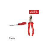 İzeltaş Yıldız Tornavida 6X100MM + Opak Pense 180MM Araç Takım Seti