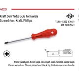İzeltaş Yıldız Tornavida (Kraft Seri) 4.5*100
