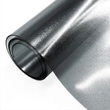 İzen 2,0 mm Buzlu Siyah Şeffaf Pvc Kalın Koruyucu Masa Örtüsü; Cam, Lake, Mermerde Yapışma Izi Yapmaz - 120 x 60 cm