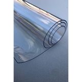 İzen Şeffaf Pvc 2,0 Mm Kalın Masa Örtüsü Kaymaz Koruyucu