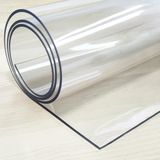 İzen Şeffaf PVC 3,5 mm Kalın Masa Örtüsü Kaymaz Koruyucu - 100 x 110 cm