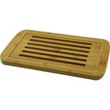 Izgaralı - Hazneli Ahşap Bambu Kesim Panosu 21X36CM (5224) - Renkli