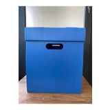 İzge KLASÖR ARŞİVLEME DOSYASI KAPAKLI MAVİ 41 X 29 X 35 50Lİ PAKET (PP)