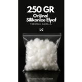 İzgi 250gr Orijinal Silikonize Elyaf Dolgu Malzemesi | Yastık , Oyuncak , Bulut Tavan | Vakumlu Ambalaj
