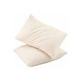 İzgi Concept 2li Set Ekru Bebek Yastık Kılıfı Seti | Pamuklu | Kapaklı Model 35x45 cm | 2 Adet Kapaklı Bej Kılıf
