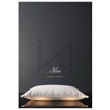 İzgi Concept Premium Slim Yastık Ince Form Yıkanabilir %100 Hcs Silikon Dolgu 50x70 - 600gr