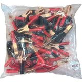 İzipec Akü Maşası Mini (25 Kırmızı 25 Siyah ) Br 047 50 01