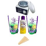 Izla Ağda Makinesi+2 Adet Yeşil Boncuk Ağda+ Ağda Yağı + Spatula