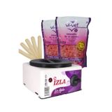 Izla Sir Ağda Makinesi +2X250g Pudralı Soyulabilen Boncuk Ağda + Spatula Seti & Waxing Machine