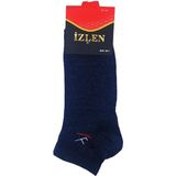 Izlen Siyah ve Lacivert Erkek Kısa Spor Çorap 12 Adet - 40 - 46 - Siyah - Lacivert