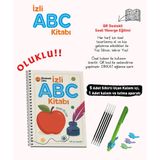 İzli Abc Kitabı ( 1 Adet Sihirli Uçan Kalem-Aparatı Ve 5 Adet Kalem İçi)