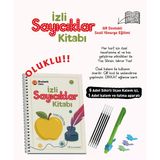 İzli Sayıcıklar Kitabı Oluklu( 1 Adet Sihirli Uçan Kalem- Tutma Aparatı, 5 Adet Kalem İçi)