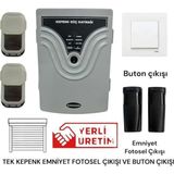 İZMAKSAN KEPENK GÜÇ KAYNAĞI - 1000 WATT BUTON ÇIKIŞLI VE GERİ DÖNMESİZ FOTOSEL ÇIKIŞLI 1 KANAL