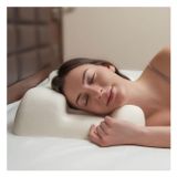 IZMARA Güzellik Yastığı, 2'si 1 Arada Yaşlanma Karşıtı ve Kırışıklık Karşıtı, Ortopedik ve Ergonomik Hafızalı Köpük. Boyun ve Omuz Ağrısı İçin Yastıklar. Yan ve Arka Yatan Yastık İçin. (Pamuk Yastık