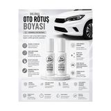 izmir bit pazarı NISSAN QBE Sedefli Beyaz Qashqai, X-Trail, Juke uyumlu Oto Rötüş Boyası 25+25 ml Çift Şişe