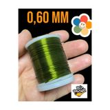 izmir Bitpazarı Bakır Çiçek teli 0,60 mm - Takı teli - Hobi Teli - 1 Makara