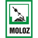 İzmir Serifgari Moloz 2.6 mm PVC Uyarı Levhası 17,5 x 25 cm