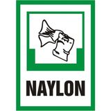 İzmir Serifgari Naylon 2.6 mm PVC Uyarı Levhası 17,5 x 25 cm