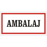 İzmir Serigrafi Ambalaj 2.6 mm PVC Uyarı Levhası 17 x 35 cm