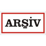 İzmir Serigrafi Arşiv Galvaniz Uyarı Levhası 17 x 35 cm