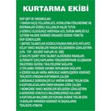İzmir Serigrafi Kurtarma Ekibi 2.6 mm PVC Uyarı Levhası 35 x 50 cm