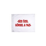 İzmir Tasarım Baskı Evi Kişiye Özel Baskılı Saten Yastık Kılıfı 40x50 cm