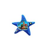 İzmir Temalı Polyester Magnet. 7Cm X 7 Cm